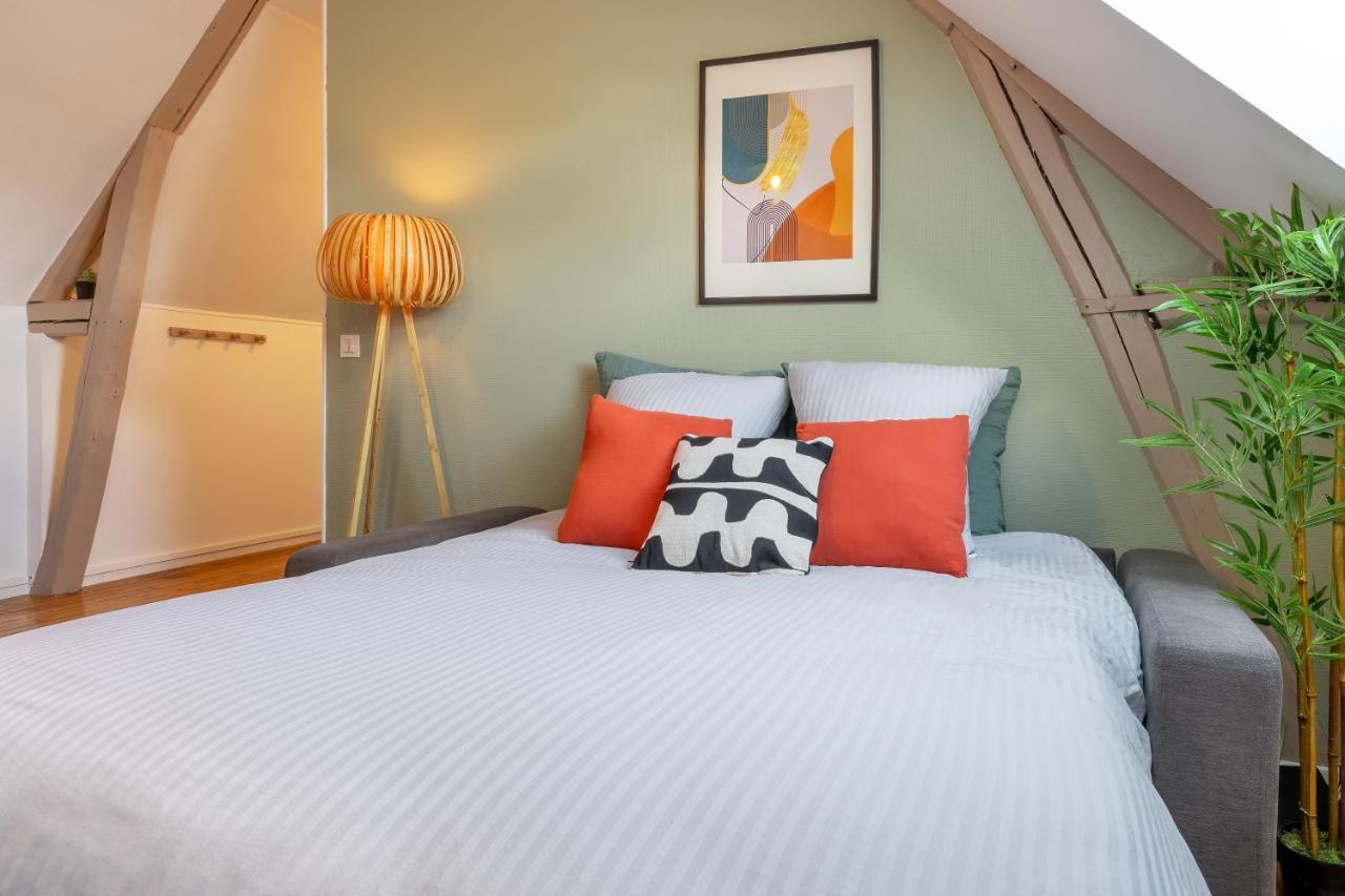 Le Cocon Forestier - Proche Aeroport Beauvais, Chantilly, Foret De Hez-Froidmont, Parking Public Gratuit, Wifi & Netflix Clermont  Exteriör bild