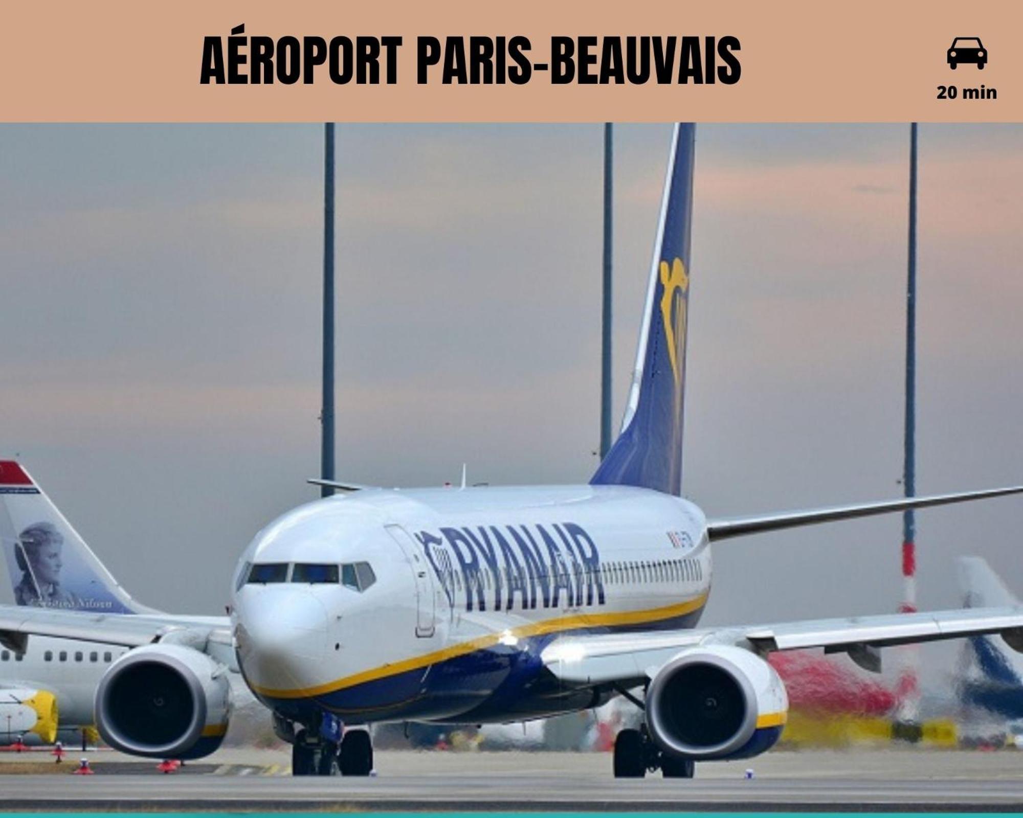 Le Cocon Forestier - Proche Aeroport Beauvais, Chantilly, Foret De Hez-Froidmont, Parking Public Gratuit, Wifi & Netflix Clermont  Exteriör bild