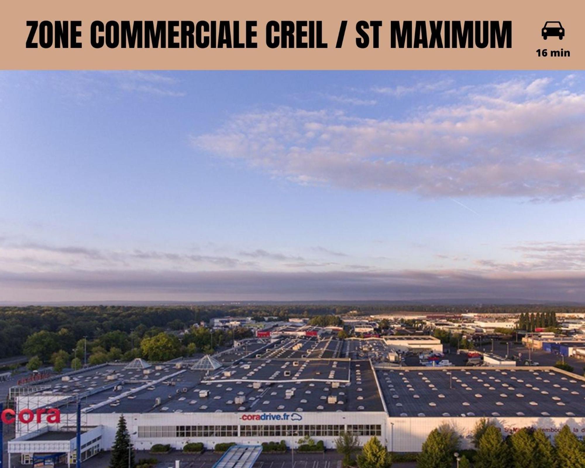 Le Cocon Forestier - Proche Aeroport Beauvais, Chantilly, Foret De Hez-Froidmont, Parking Public Gratuit, Wifi & Netflix Clermont  Exteriör bild