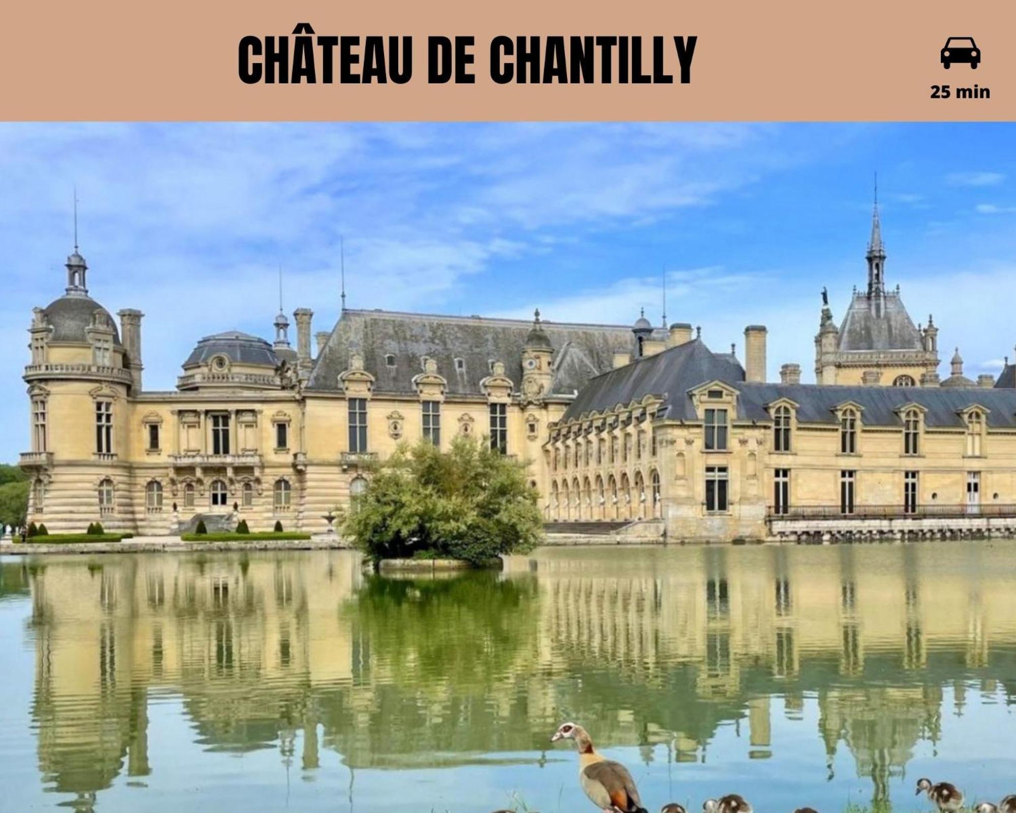 Le Cocon Forestier - Proche Aeroport Beauvais, Chantilly, Foret De Hez-Froidmont, Parking Public Gratuit, Wifi & Netflix Clermont  Exteriör bild